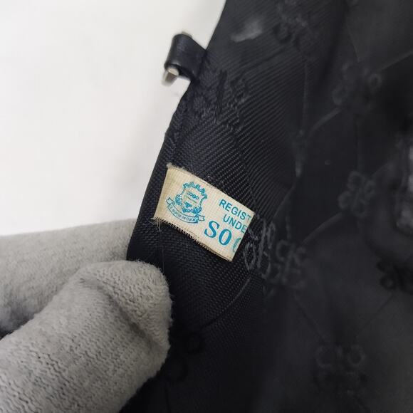 COBO International Black Nylon Mesh Woven Front Pocket Zipper Hobo Shoulder Bag - Picture 15 of 16